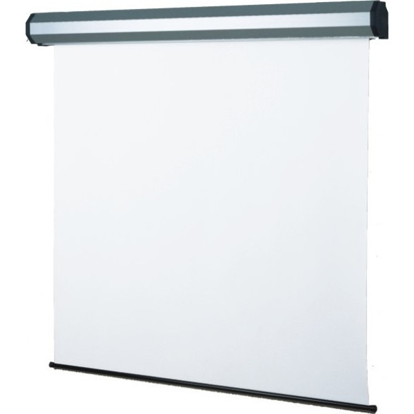 Проекційний екран Sopar моторизований Rubin 400x400, white case