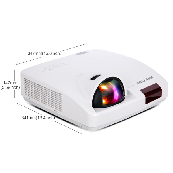 Проектор Byintek C600LST LCD, 3300Lm, 1024x768, 0.46:1