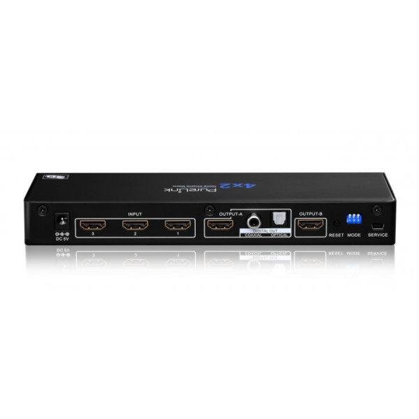 Коммутатор High End 4x2 HDMI Matrix PS420 Коммутатор High End 4x2 HDMI Matrix PS420