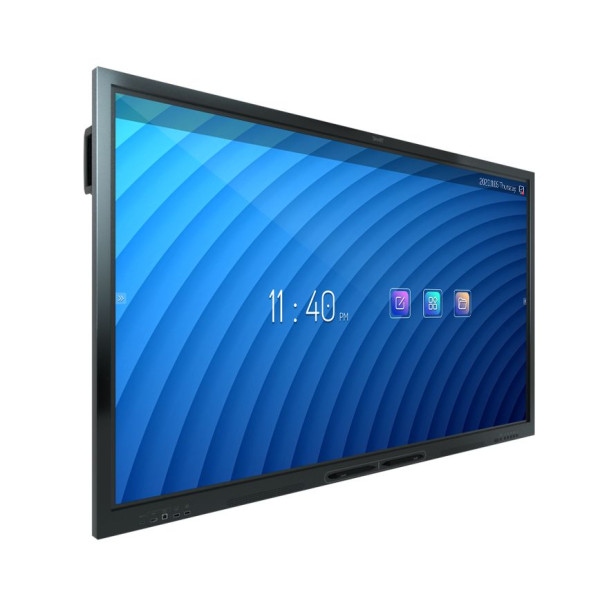 Інтерактивний дисплей SMART SBID-GX186 + Мобильный стенд для ТВ Leatcom 1400-1725 мм Черный (LT-IP-1)
