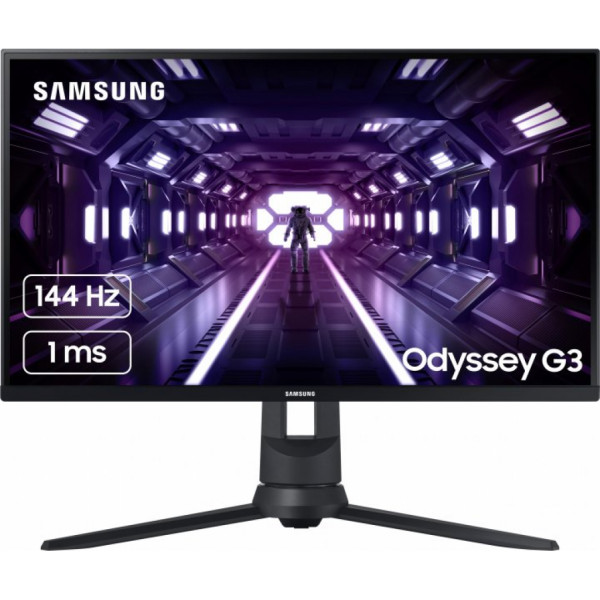 Монітор LCD 24" Samsung Odyssey G3 F24G35TFW, HDMI, DP, VA, 1920x1080, 144Hz, 1ms (LF24G35TFWIXCI) Монітор LCD 24" Samsung Odyssey G3 F24G35TFW, HDMI, DP, VA, 1920x1080, 144Hz, 1ms (LF24G35TFWIXCI)