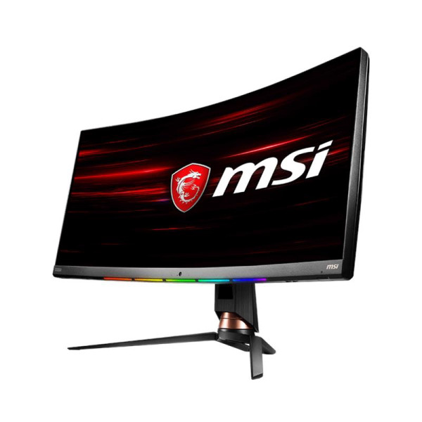 Монітор LCD 34" MSI Optix MPG341CQR, 2xHDMI, DP, 3xUSB 3.1, USB C, VA, 3440x1440, Curved, 144Hz, 1ms, sRGB 105%, AdaptiveSync