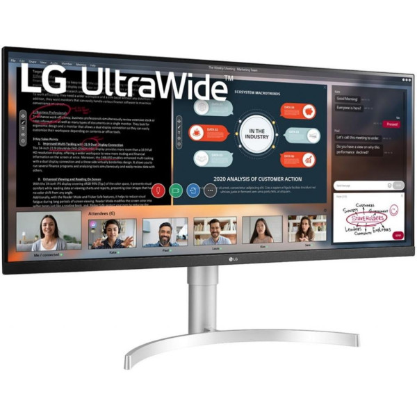 Монітор LG 34WN650-W