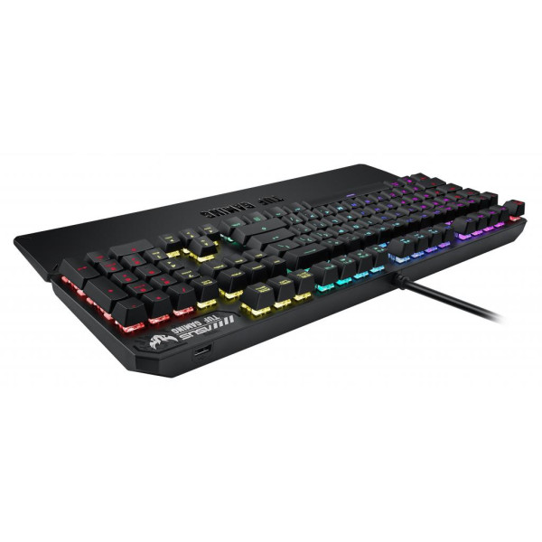Клавіатура ASUS TUF Gaming K3 Kailh Red Switches USB Black (90MP01Q0-BKRA00) Клавіатура ASUS TUF Gaming K3 Kailh Red Switches USB Black (90MP01Q0-BKRA00)