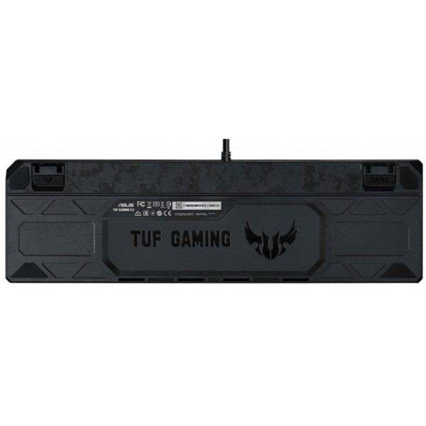 Клавіатура ASUS TUF Gaming K3 Kailh Red Switches USB Black (90MP01Q0-BKRA00) Клавіатура ASUS TUF Gaming K3 Kailh Red Switches USB Black (90MP01Q0-BKRA00)