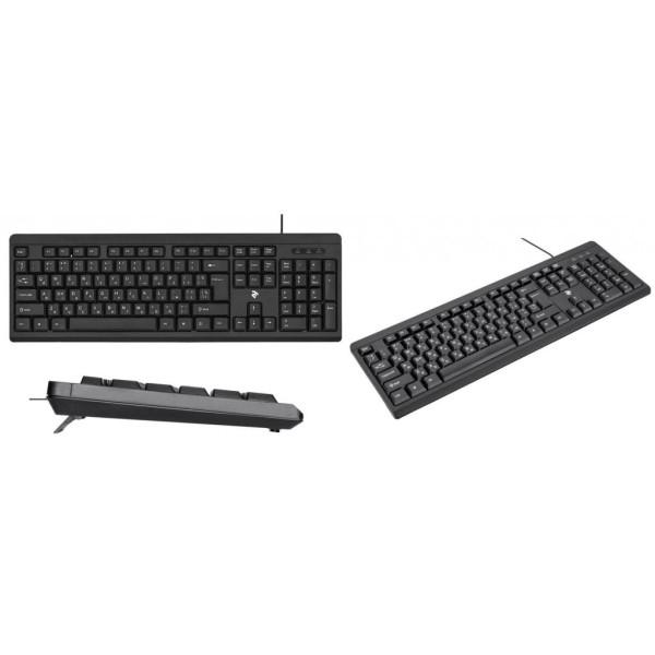 Клавіатура 2E KS108 USB Black (2E-KS108UB) Клавіатура 2E KS108 USB Black (2E-KS108UB)