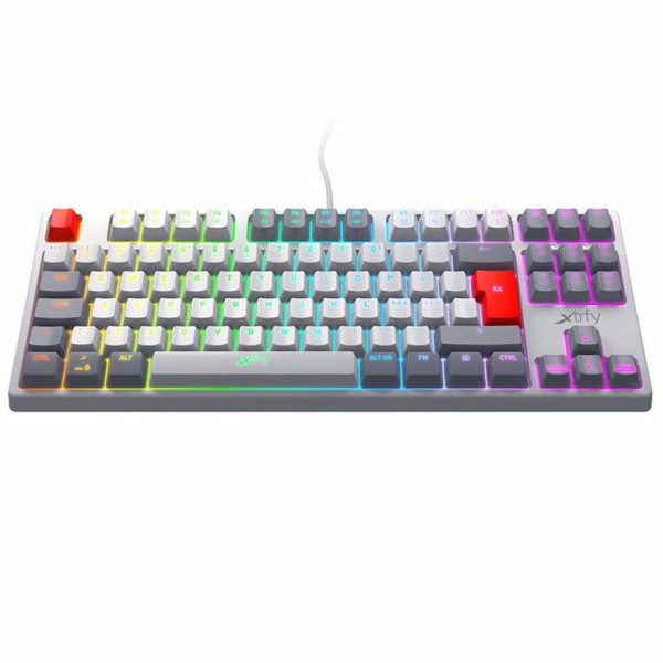 Клавіатура Xtrfy K4 TKL RGB Kailh Red Ukr-Ru Retro (XG-K4-RGB-TKL-RETRO-RUKR) Клавіатура Xtrfy K4 TKL RGB Kailh Red Ukr-Ru Retro (XG-K4-RGB-TKL-RETRO-RUKR)