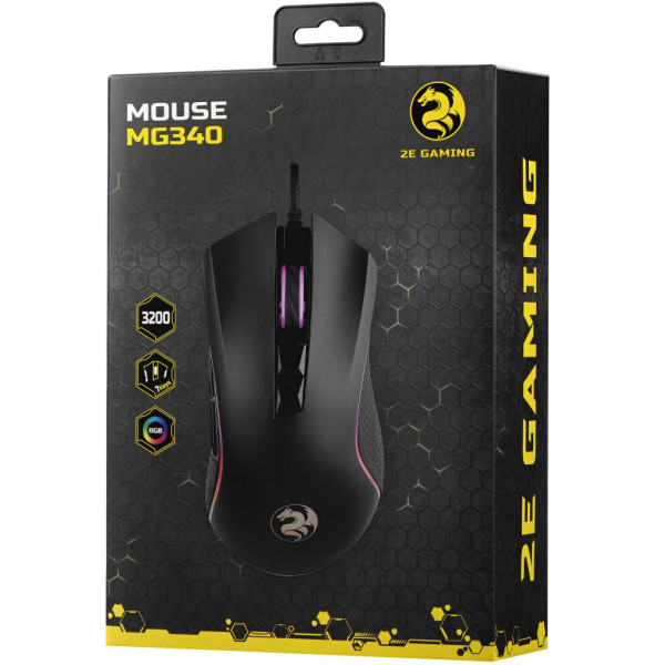Мишка 2E MG340 RGB USB Black (2E-MG340UB) Мишка 2E MG340 RGB USB Black (2E-MG340UB)