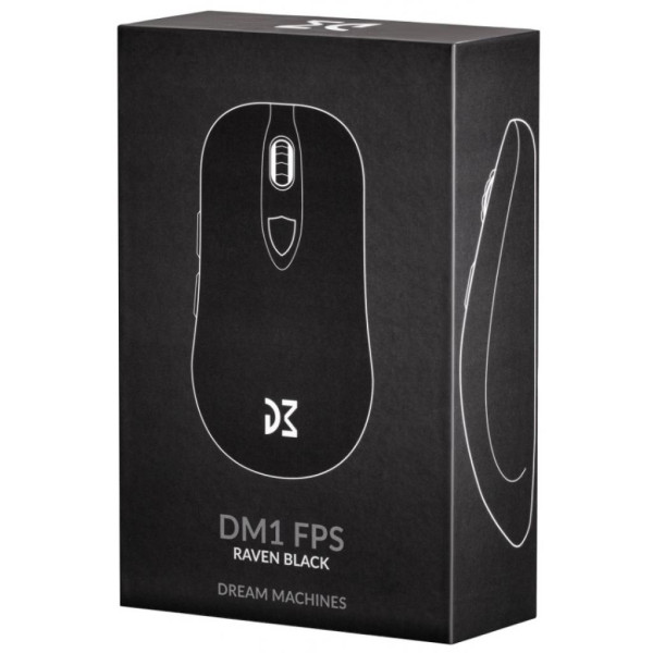 Мишка Dream Machines DM1 FPS USB Raven Black (DM1FPS_BLACKMATTE) Мишка Dream Machines DM1 FPS USB Raven Black (DM1FPS_BLACKMATTE)