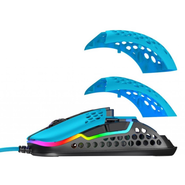 Мишка Xtrfy M42 RGB Miami Blue (XG-M42-RGB-BLUE) Мишка Xtrfy M42 RGB Miami Blue (XG-M42-RGB-BLUE)