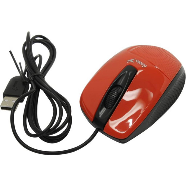 Мишка Genius DX-150X USB Red/Black (31010231101)